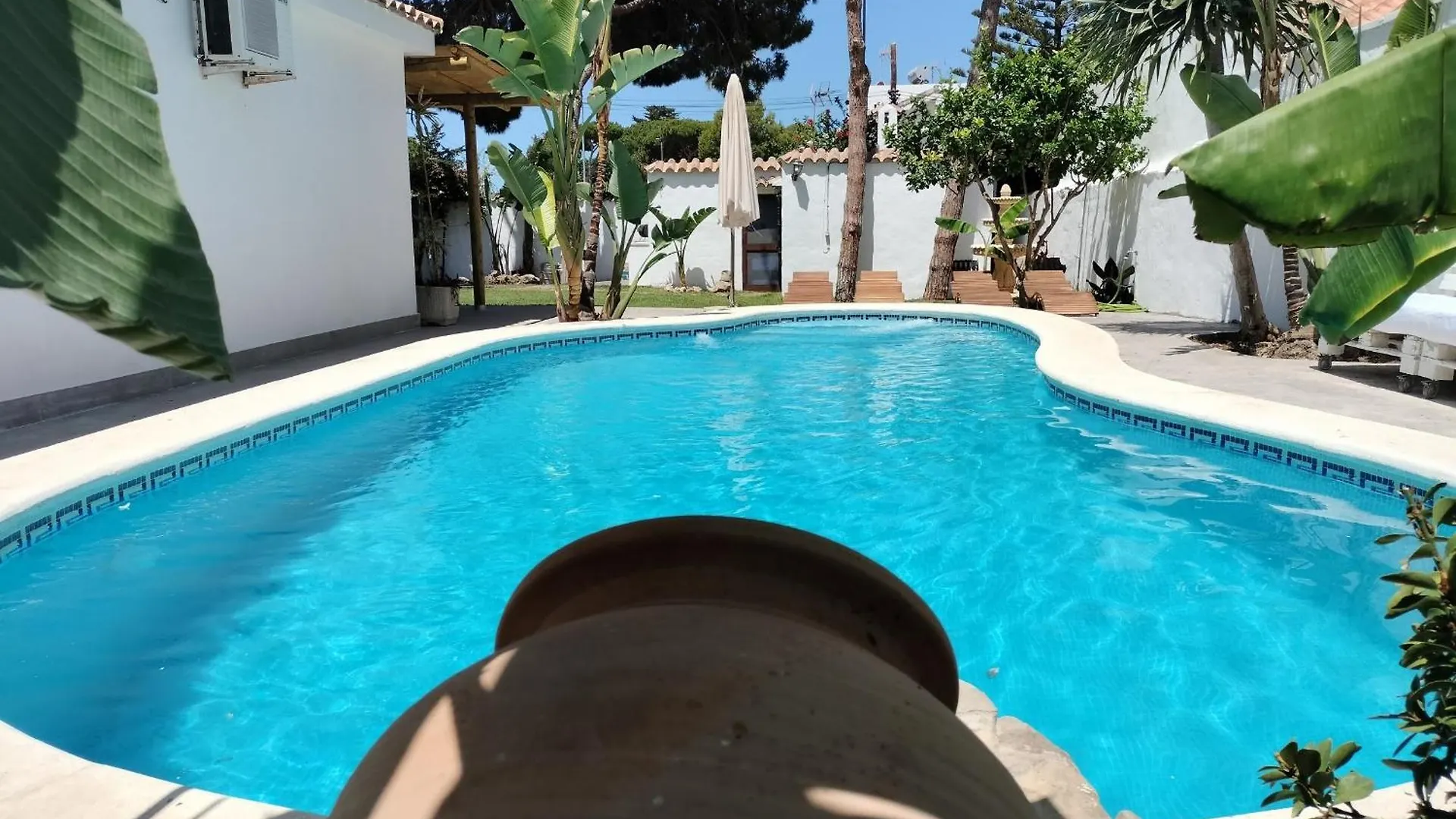 Villa Andaluza Relax Y Playa En Entorno Tranquilo Chiclana de la Frontera