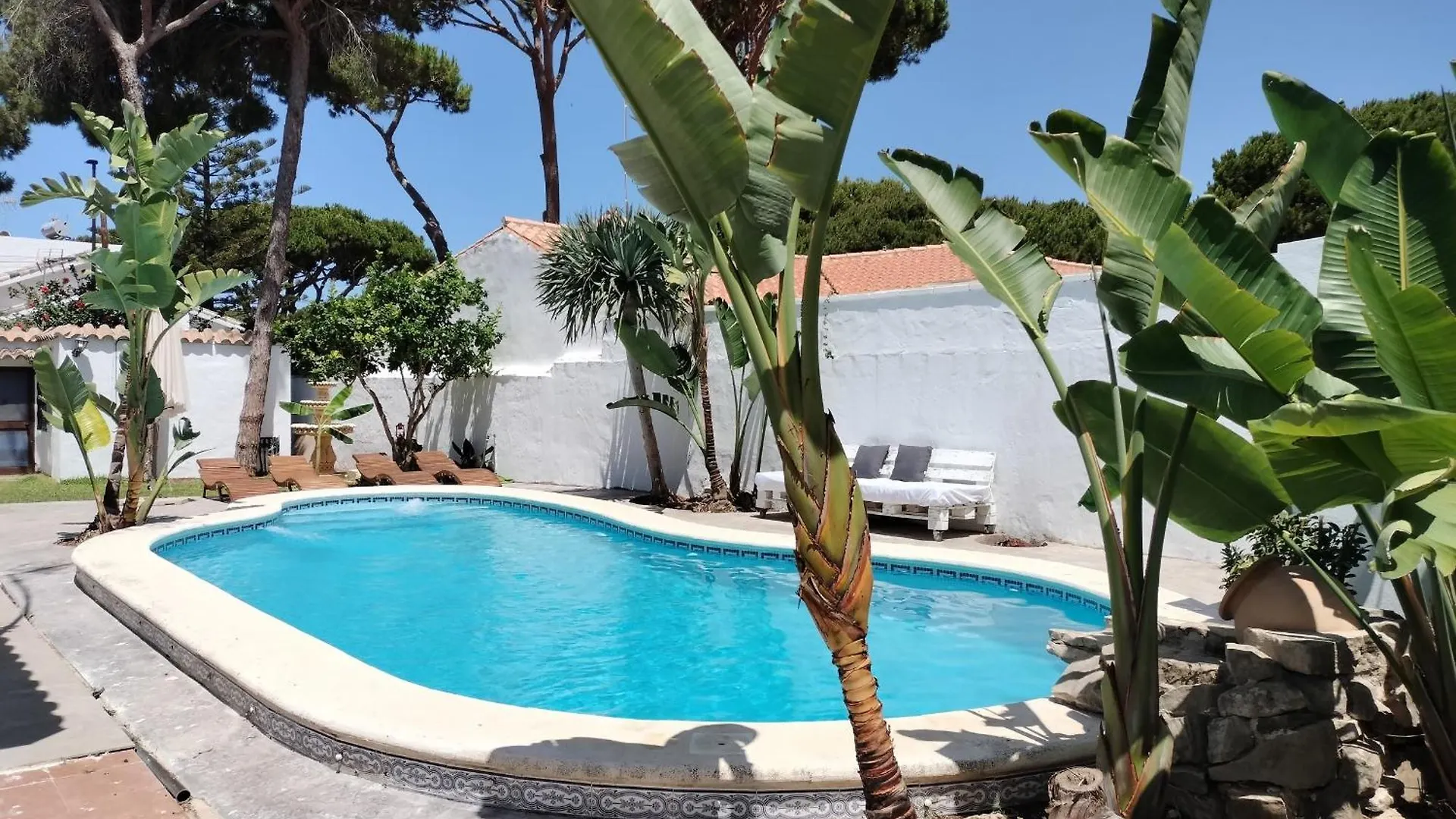 Villa Andaluza Relax Y Playa En Entorno Tranquilo Chiclana de la Frontera